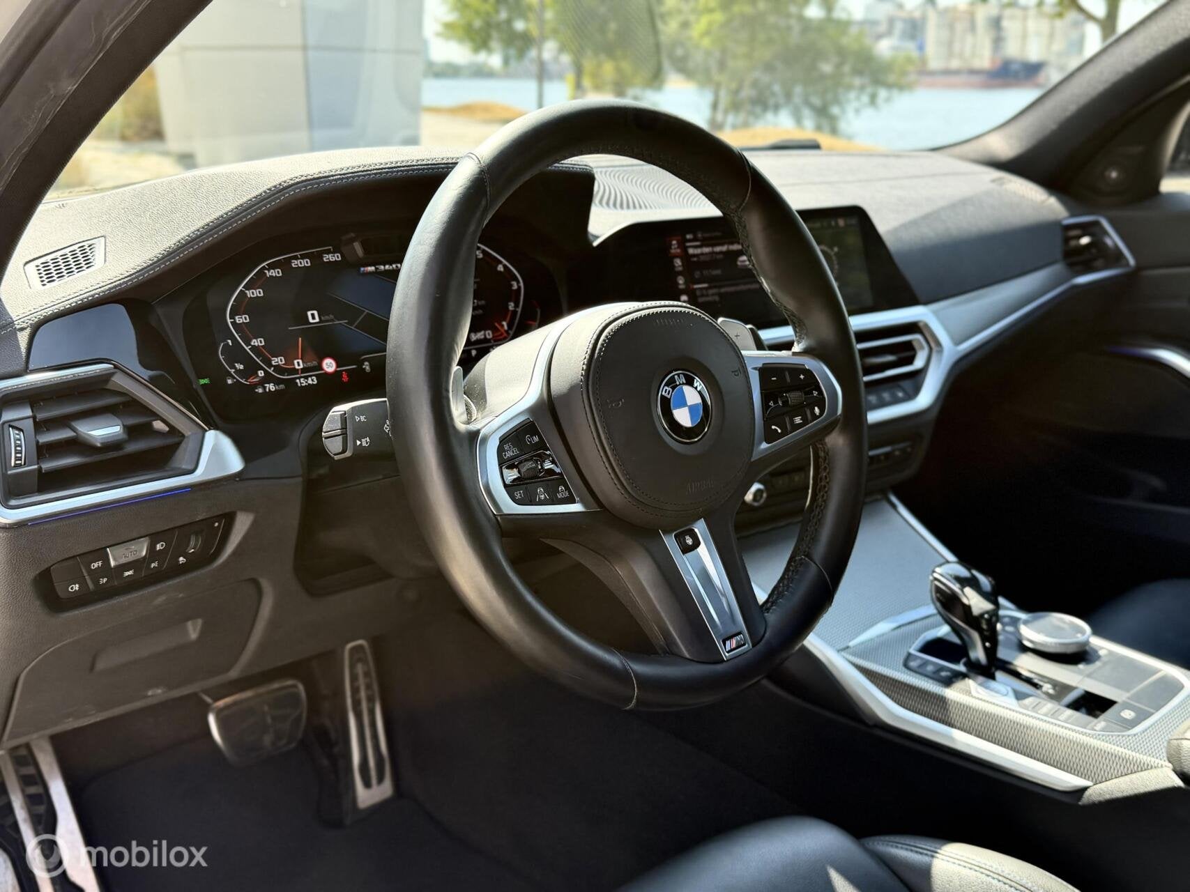 BMW 3-serie M340i xDrive High Executive Edition|Pano|HUD|H&K, Auto's, BMW, Automaat, 1645 kg, Wit, Bedrijf