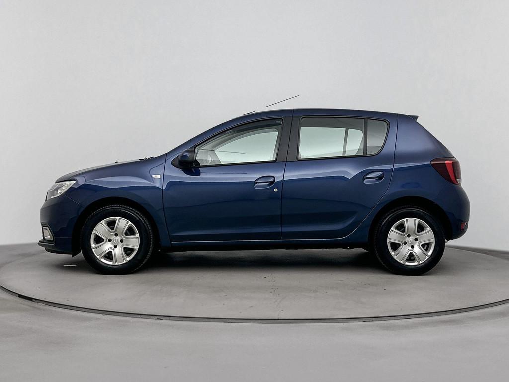 Dacia Sandero 0.9 TCe Bi-Fuel Laureate 90PK | Trekhaak | Nav, Auto's, Dacia, 898 cc, Stof, Euro 6, Startonderbreker
