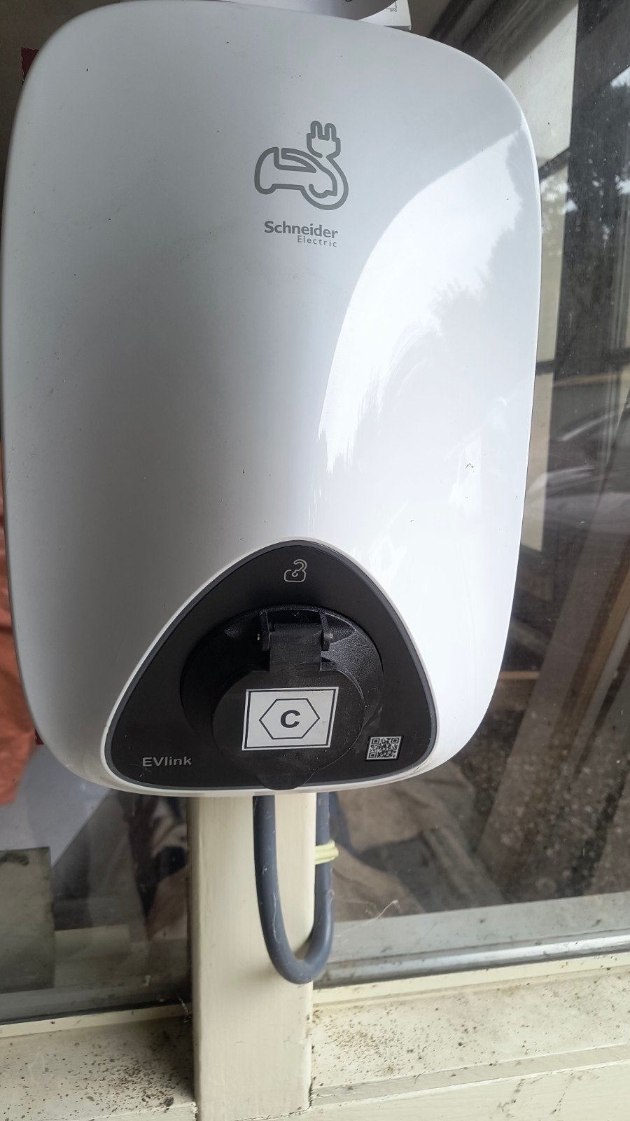 EV link Schneider home laadpunt laadpaal wallbox evbox enz., Ophalen of Verzenden, Zo goed als nieuw, Laadkabel