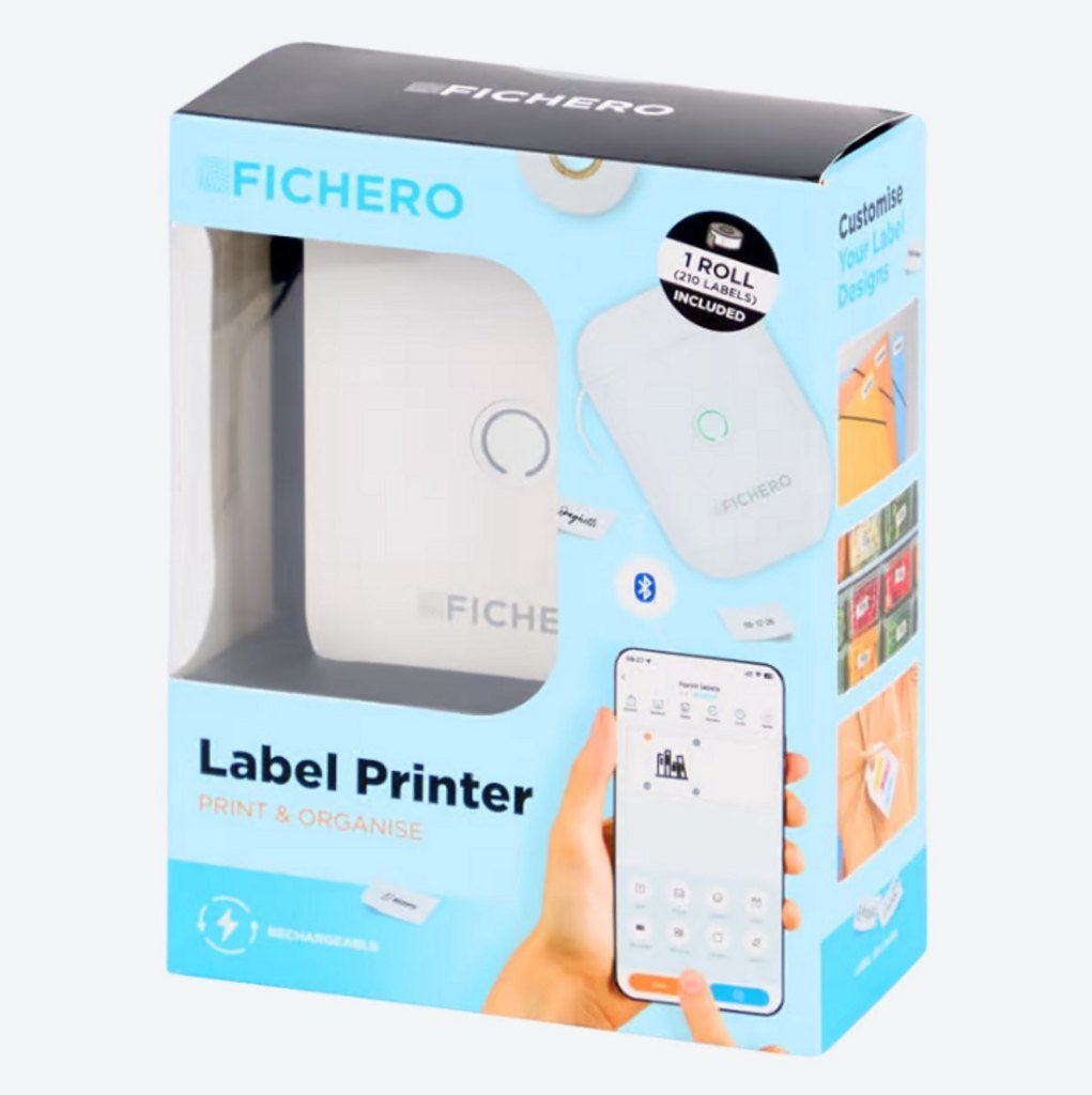 Fichero labelprinter, Ophalen, Nieuw