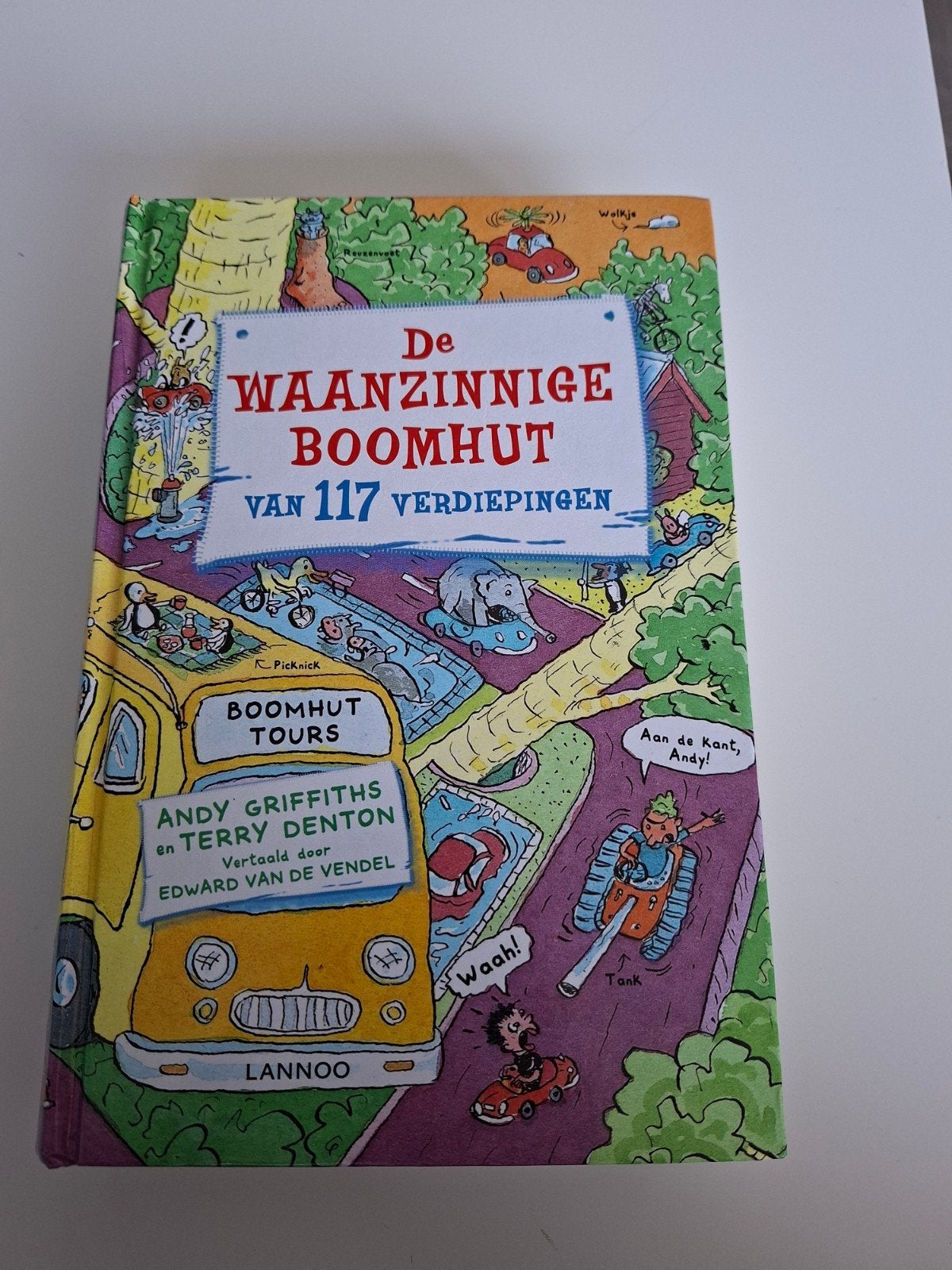 Terry Denton - De waanzinnige boomhut van 117 verdiepingen, Terry Denton; Andy Griffiths, Fictie algemeen, Ophalen of Verzenden