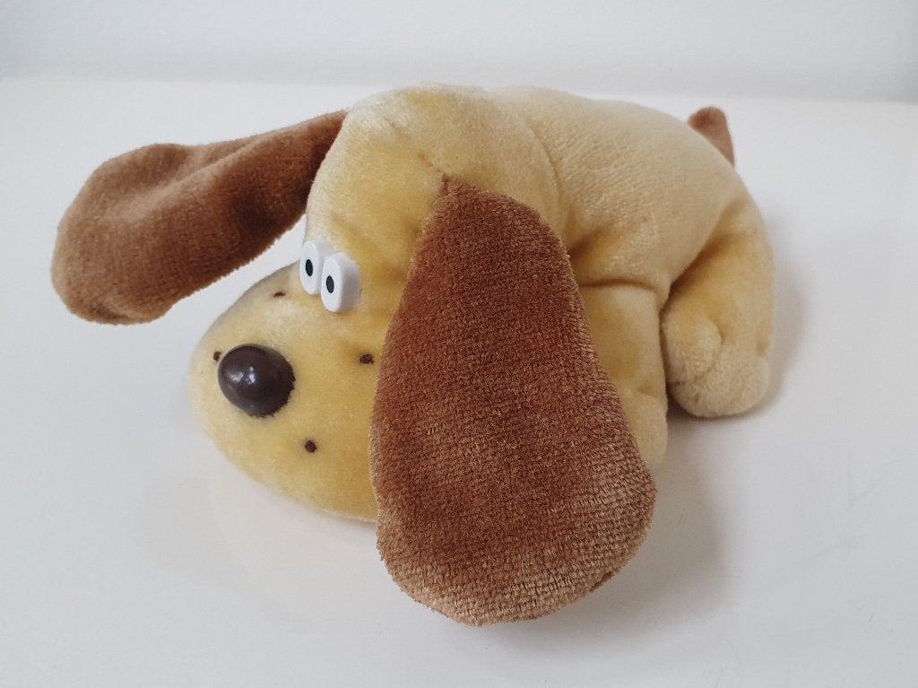zgan: Kennel Kuddlees puppy dog van Tara Toys - vintage, Verzenden, Zo goed als nieuw, Overige typen