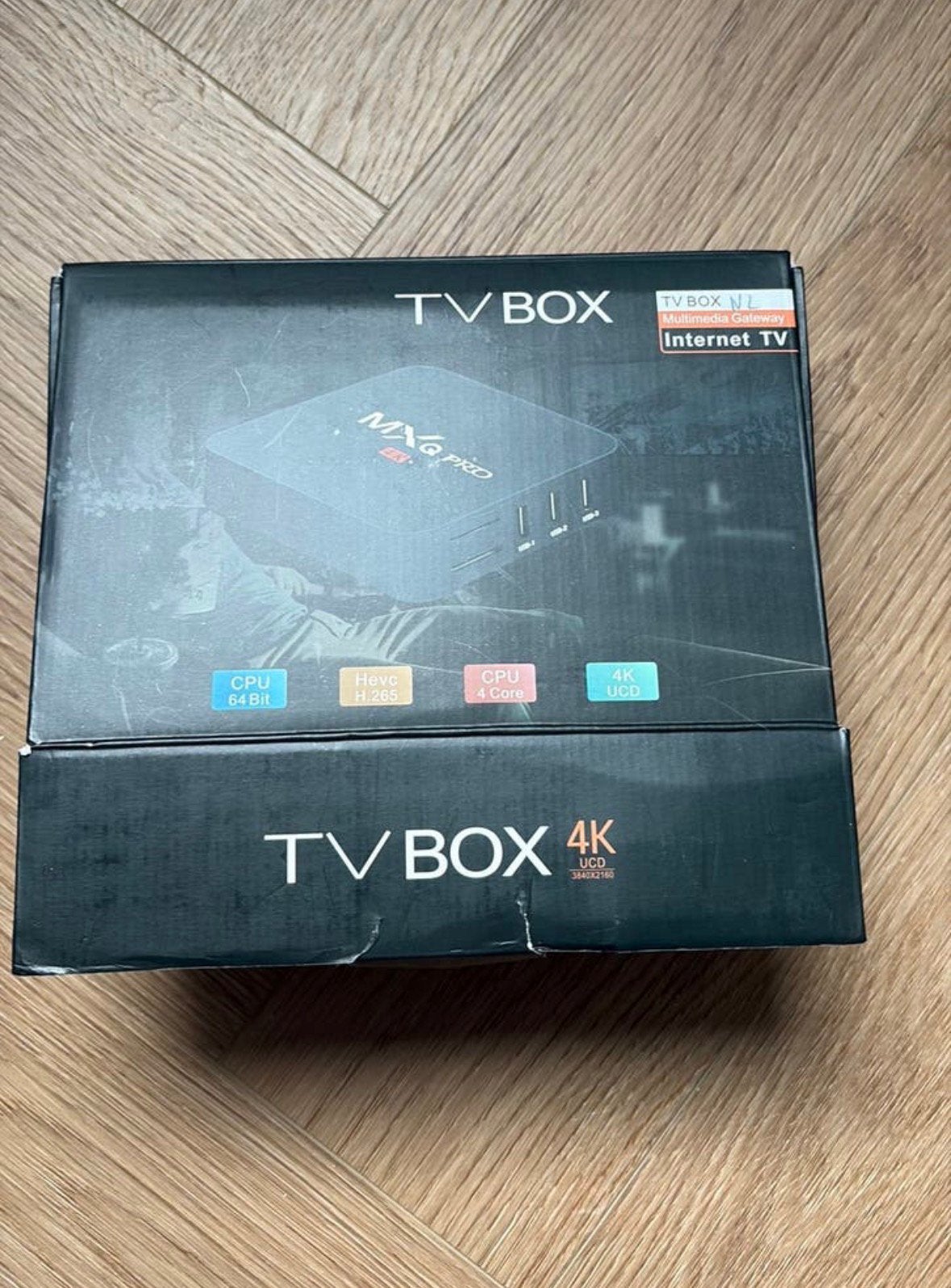 MXQ Pro 4K Android TV Box – Compleet, Ophalen, Nieuw, HDMI