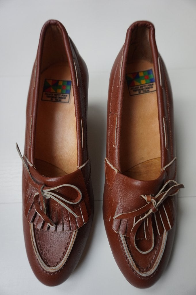 NIEUW Italiaanse retro pumps hakken Tekam bruin leer maat 37, Kleding | Dames, Pumps, Palace fifty four Tekam, Bruin, Nieuw