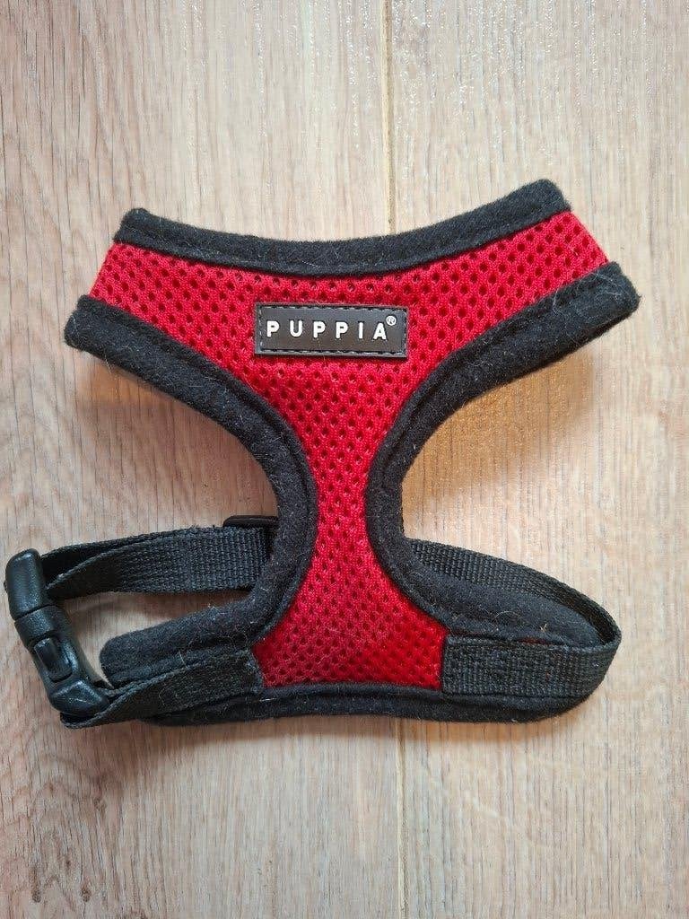 Puppia Hondentuigje XS Rood, Overige merken, Ophalen of Verzenden, Zo goed als nieuw, Hondentuig