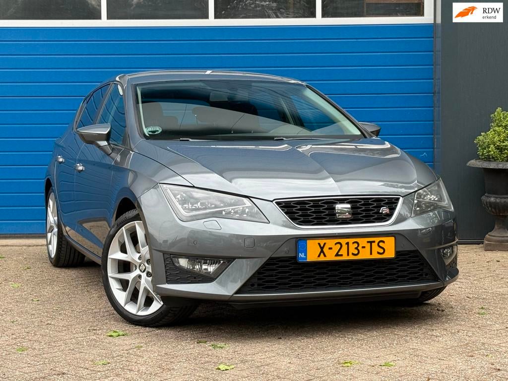 Seat Leon 1.8 TSI FR 180PK|Climate|Navi., Voorwielaandrijving, Euro 5, Gebruikt, Zwart