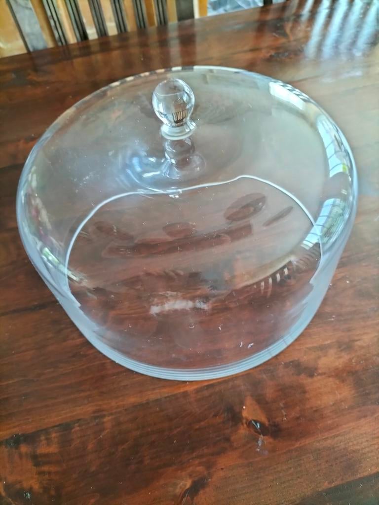 Glazen stolp - Perfect voor decoratie of gebak, Ophalen, Zo goed als nieuw