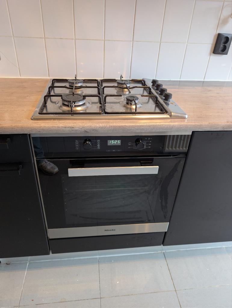 Miele H2661B inbouw oven, Witgoed en Apparatuur, Ovens, Ophalen, Gebruikt, Oven met grill, Inbouw
