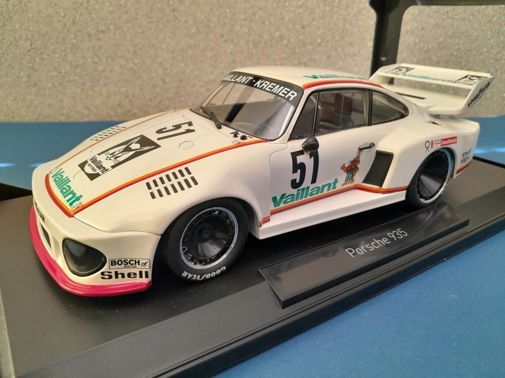 1:18 Norev Kremer Porsche 935 #51, Wollek DRM Zolder 1977, Hobby en Vrije tijd, Modelauto's | 1:18, Verzenden, Nieuw, Auto, Norev