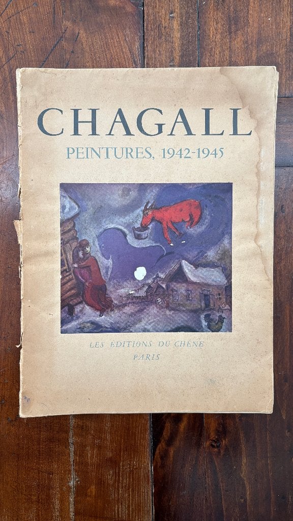 Chagall: Peintures, 1942-1945 - Zeldzaam Portfolio, Marc Chagall, Schilder- en Tekenkunst, Ophalen, Gelezen