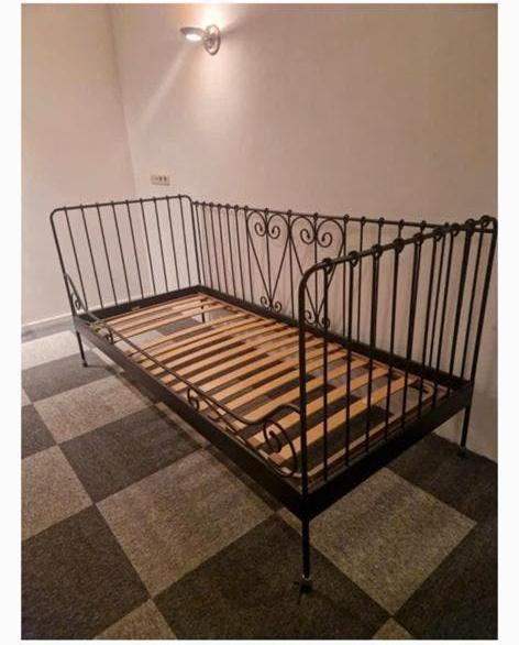 1 persoons bed, Kinderen en Baby's, Ophalen, Zo goed als nieuw