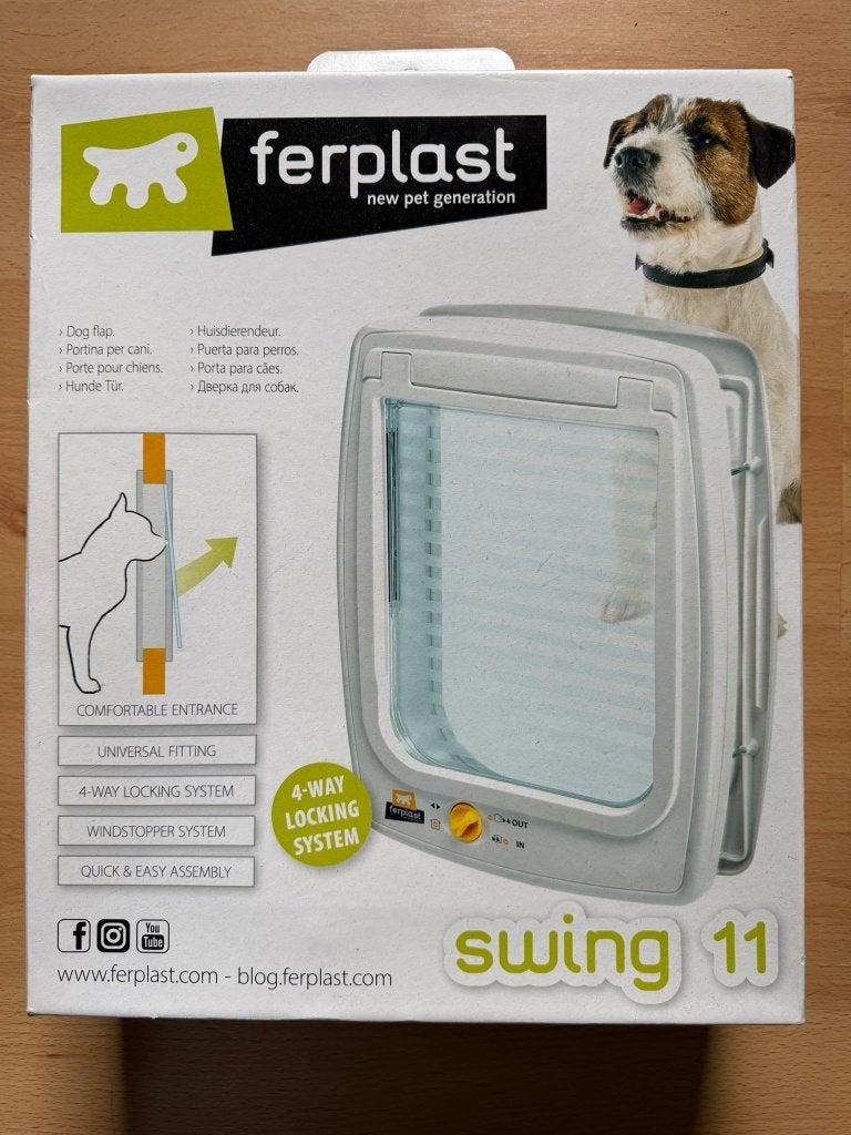 Ferplast katten/hondenluik Swing 11, Ophalen of Verzenden, Nieuw