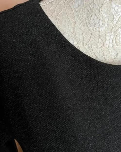 Purdey donkergrijze jurk maat 38/40, Kleding | Dames, Maat 38/40 (M), Ophalen of Verzenden, Zo goed als nieuw, Knielengte