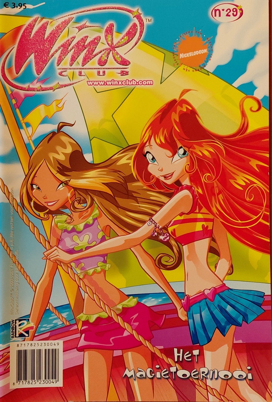 Winx Club Tijdschrift Nr. 29 - Het Magietoernooi, Boeken, Ophalen of Verzenden, Gelezen, Damesbladen
