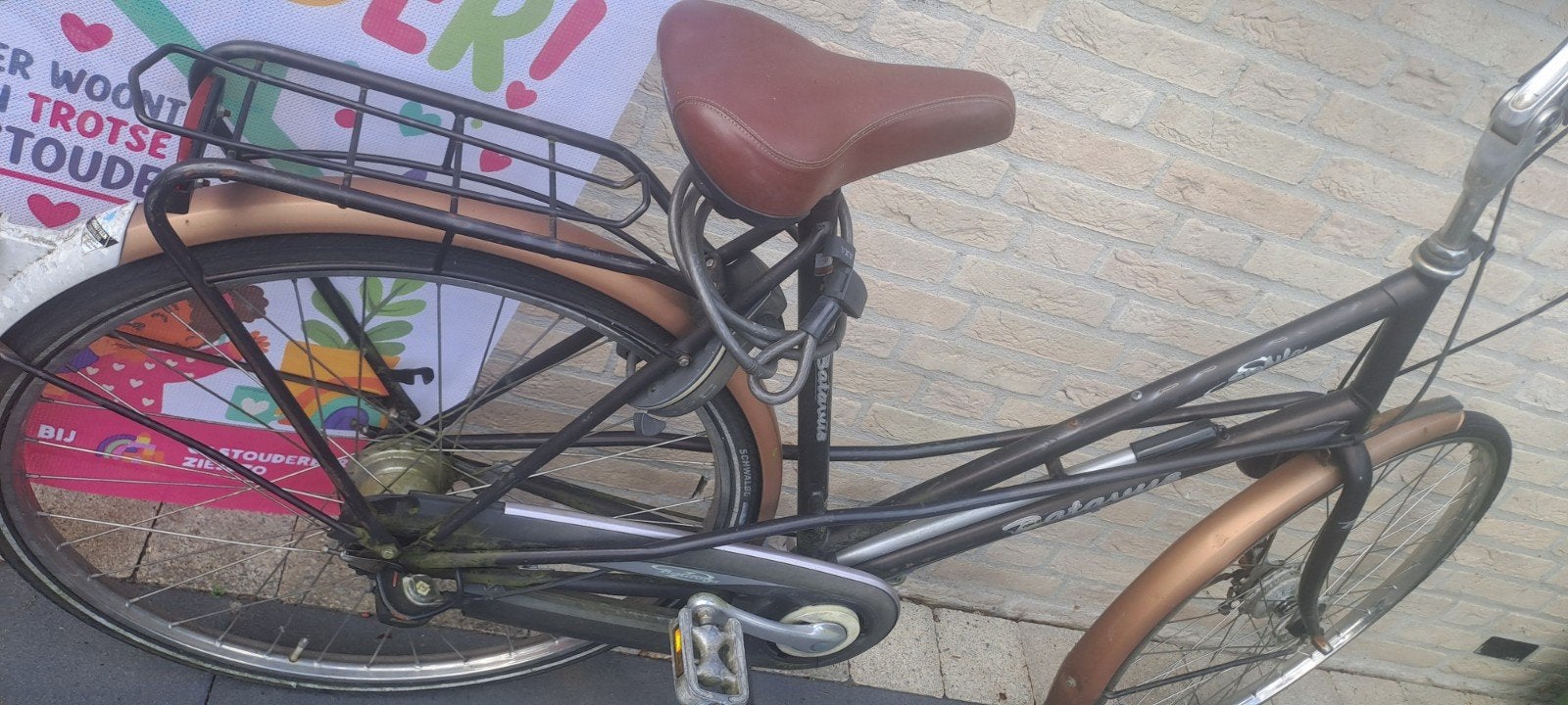 Batavus fiets opknapper - trappers en lamp nakijken, Ophalen, Gebruikt, Batavus
