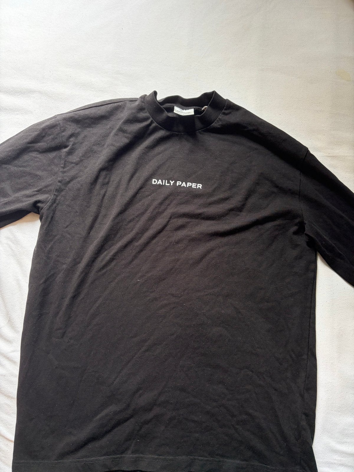 Daily Paper Longsleeve Zwart - Maat S, Ophalen, Zo goed als nieuw, Maat 52/54 (L), Zwart