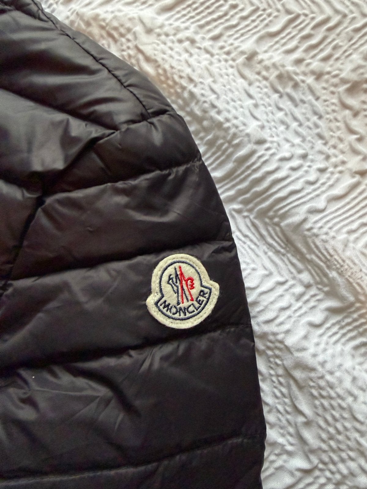 Moncler Puffer Jas Zwart - Maat xxs/xs, Kleding | Dames, Jassen | Winter, Ophalen of Verzenden, Nieuw, Maat 34 (XS) of kleiner