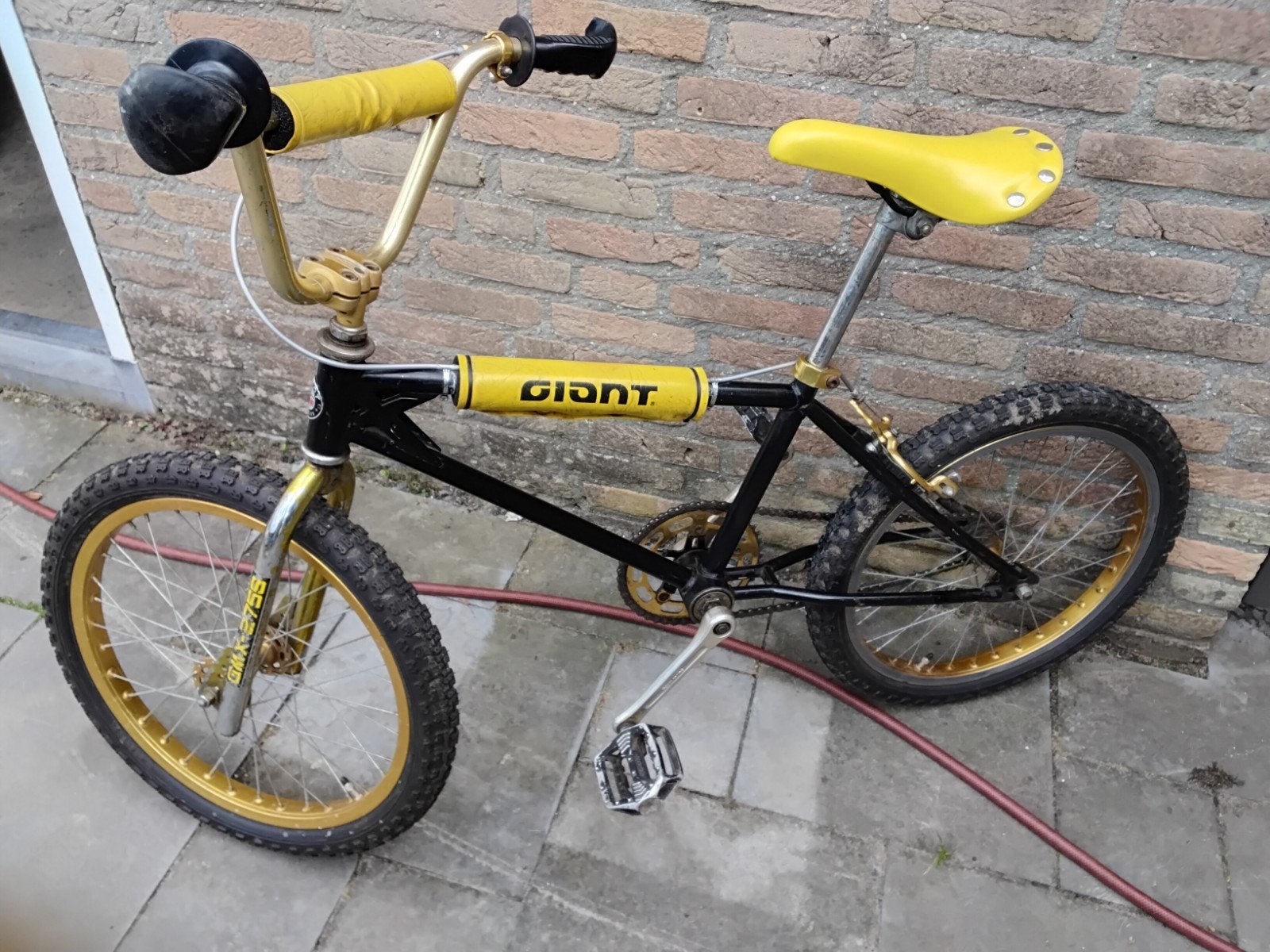 Giant GMX 275 BMX - Vintage Fiets, Ophalen, Gebruikt, Staal, Velgrem