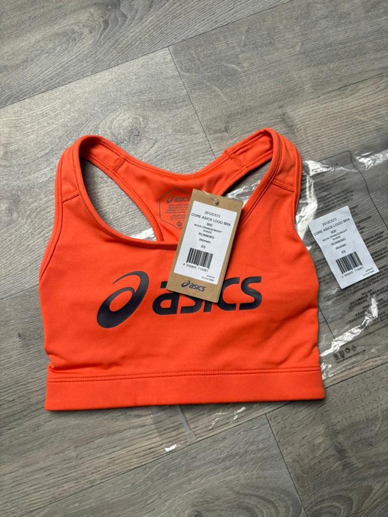 Asics sportbh oranje - maat XS, Ophalen of Verzenden, Nieuw, Maat 34 (XS) of kleiner, Oranje