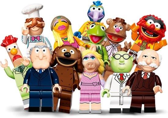 Complete set LEGO Minifiguren De Muppets (Serie 71033), Kinderen en Baby's, Speelgoed | Bouwstenen, Zo goed als nieuw, Ophalen of Verzenden