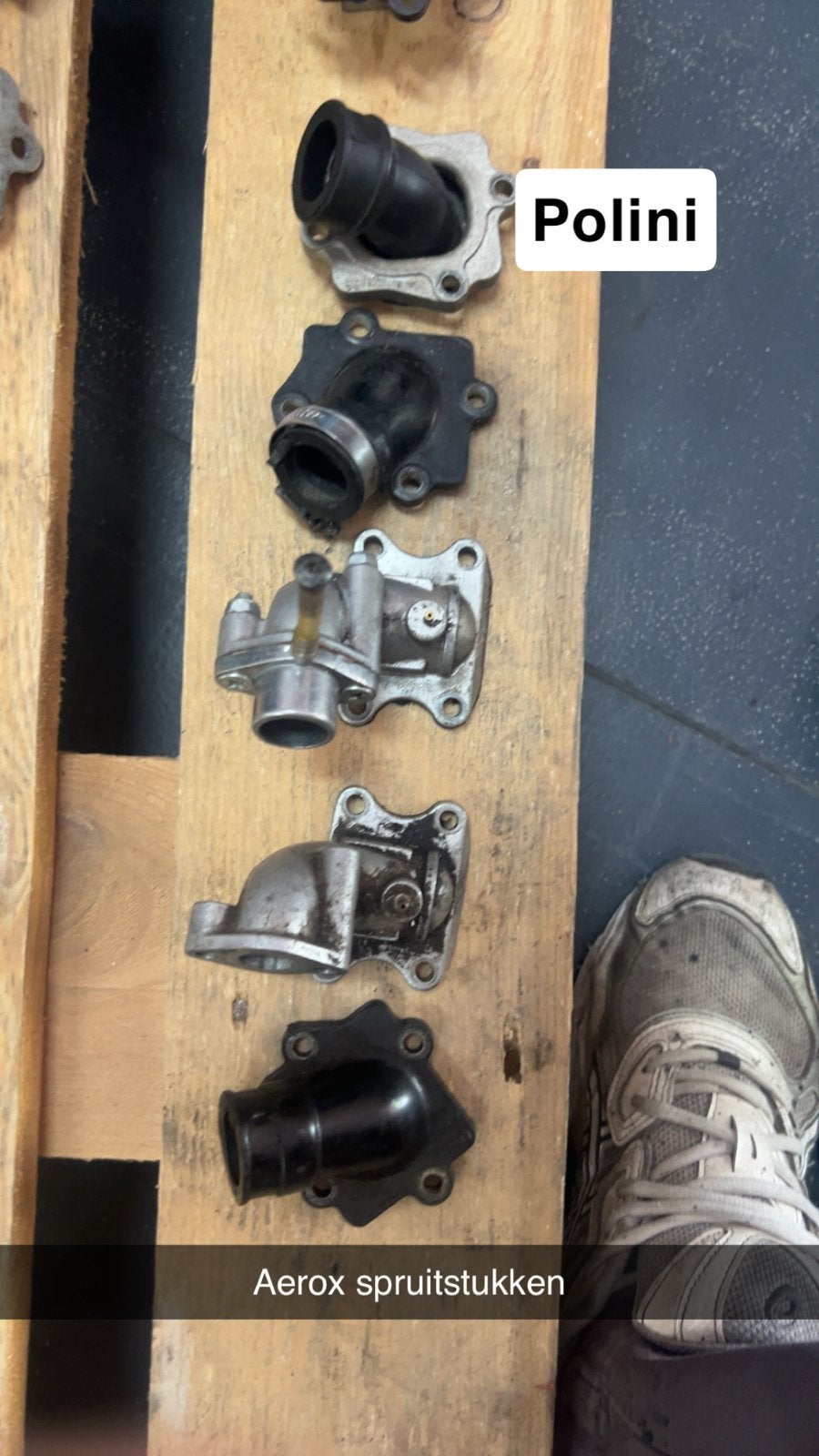 Aerox Spruitstukken - Polini en standaard, Ophalen, Gebruikt, Overige typen
