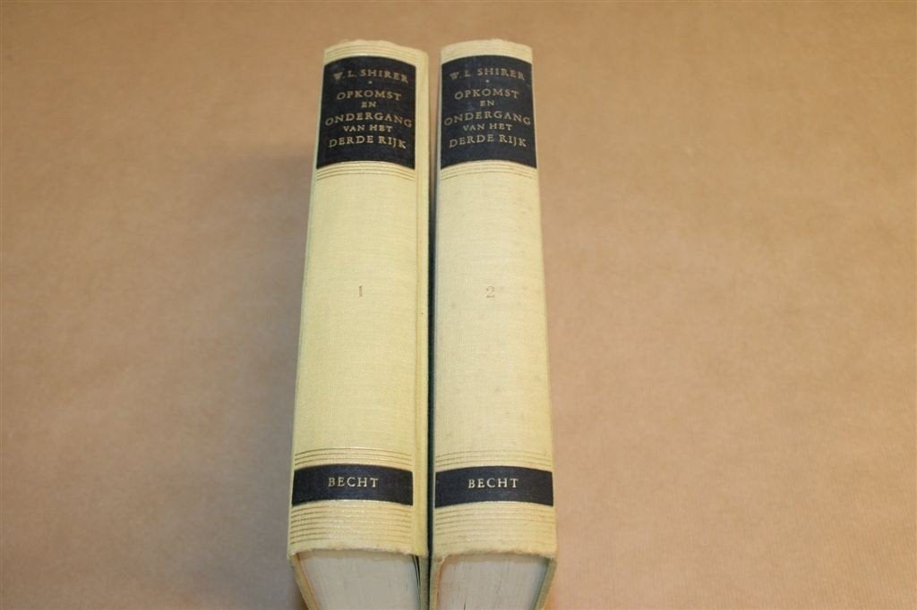 Opkomst en Ondergang Derde Rijk — Shirer Compleet 1961, Boeken, Ophalen of Verzenden, Tweede Wereldoorlog, Gelezen, Overige onderwerpen