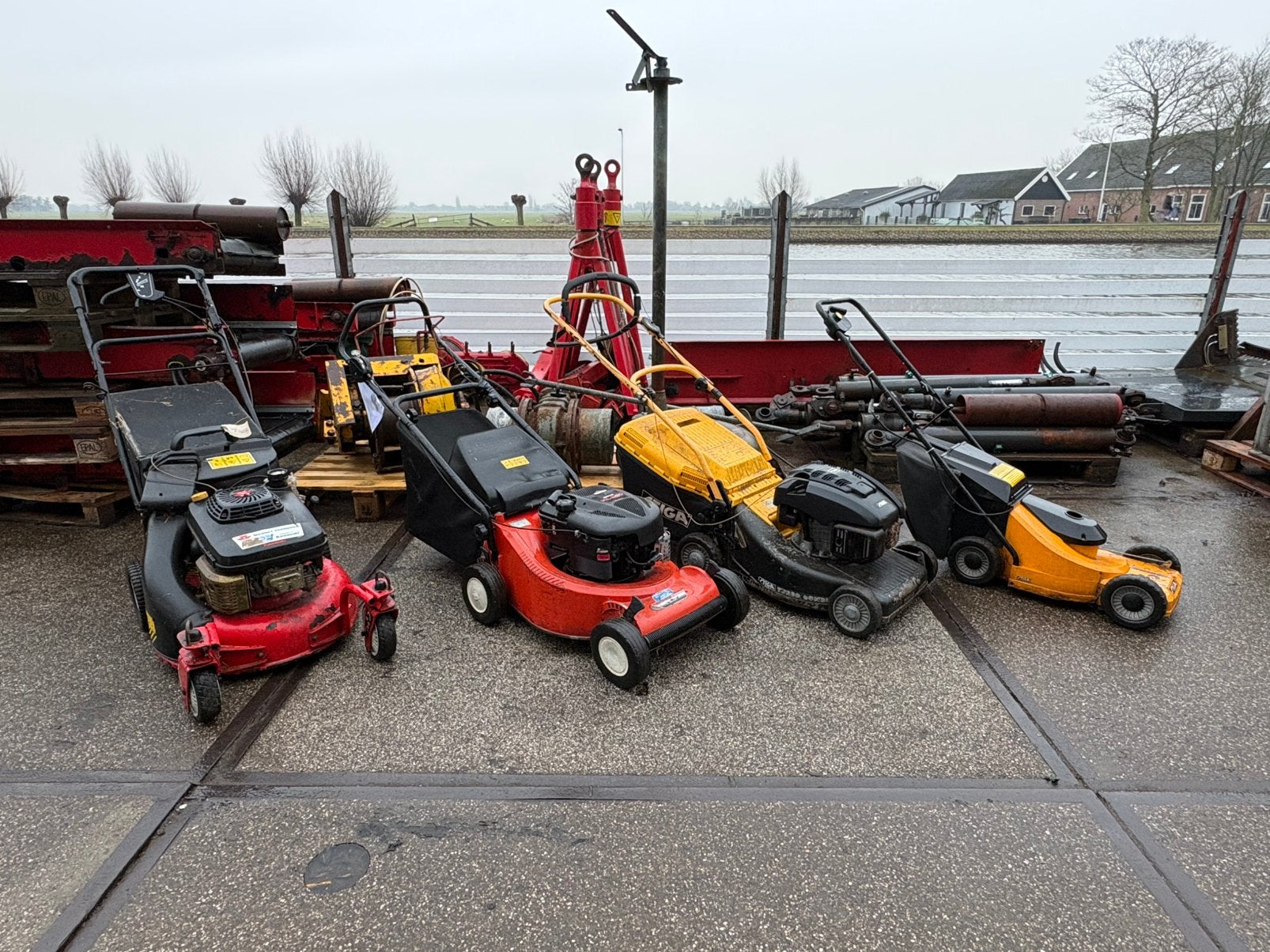 Diverse gebruikte duwmaaiers - gebruikt, Ophalen, Gebruikt, 40 t/m 49 cm