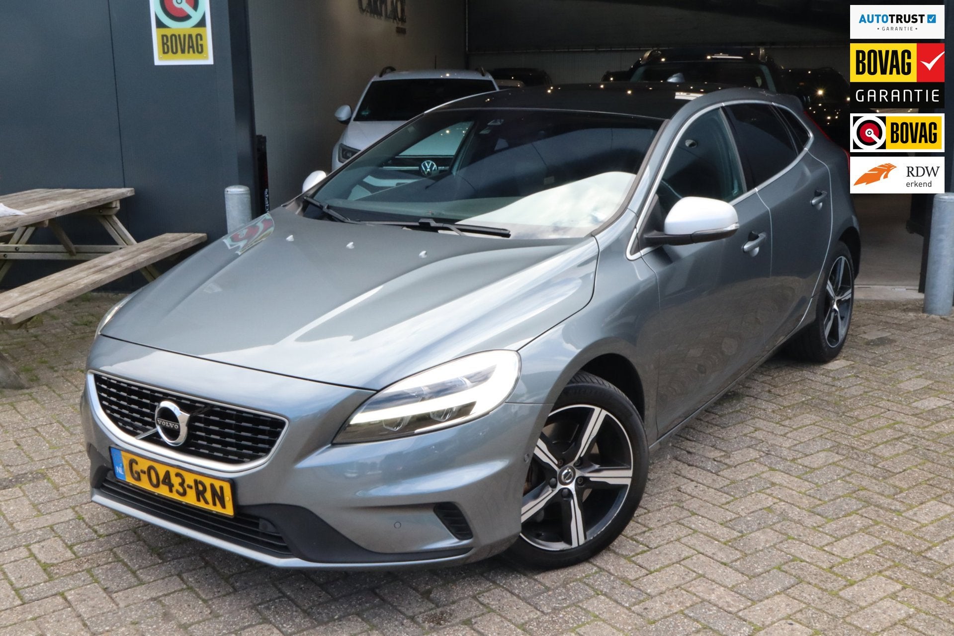 Volvo V40 1.5 T3 Polar+ Sport-Automaat-NAP, Auto's, Volvo, Stof, Euro 6, 4 cilinders, 700 kg