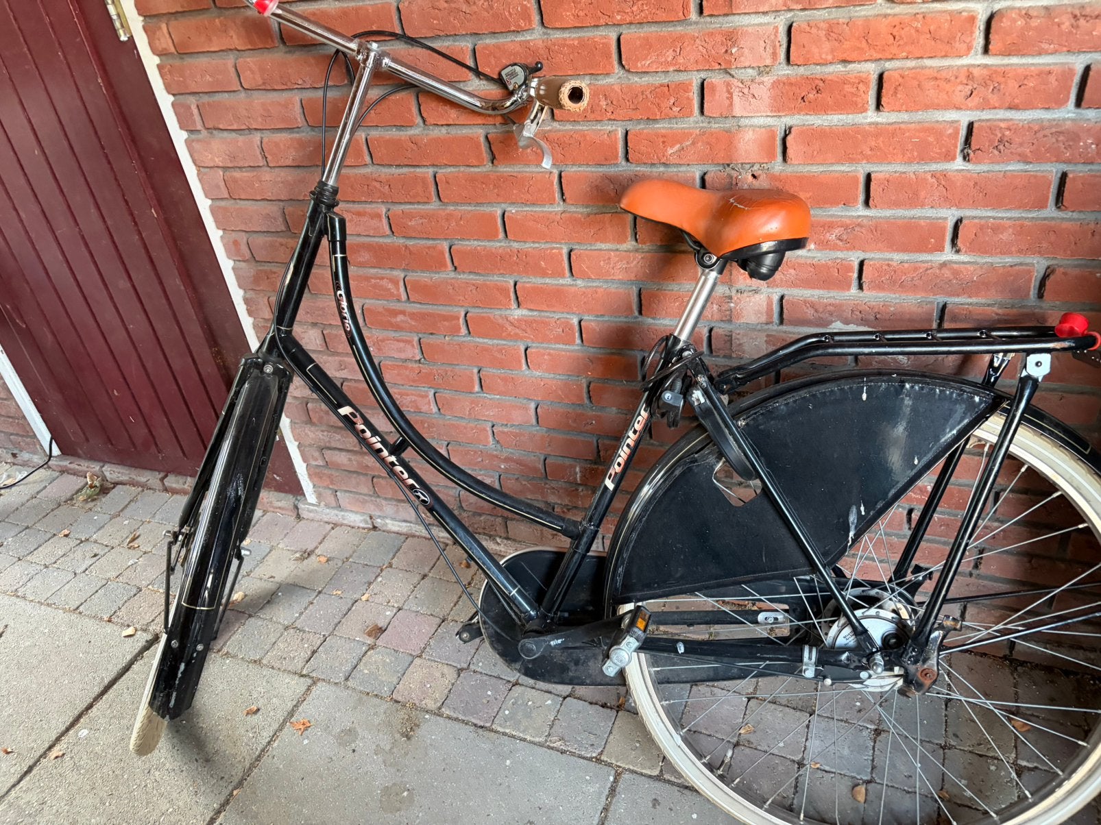 Pointer oma fiets zwart opknappertje voor 40€, Ophalen, Gebruikt