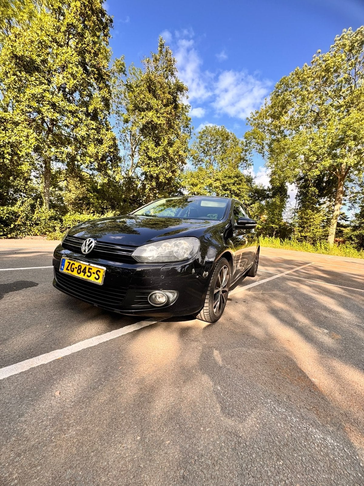 Volkswagen Golf 1.2 TSI 63KW 5D 2011 Zwart, Auto's, Voorwielaandrijving, 4 cilinders, 610 kg, Zwart