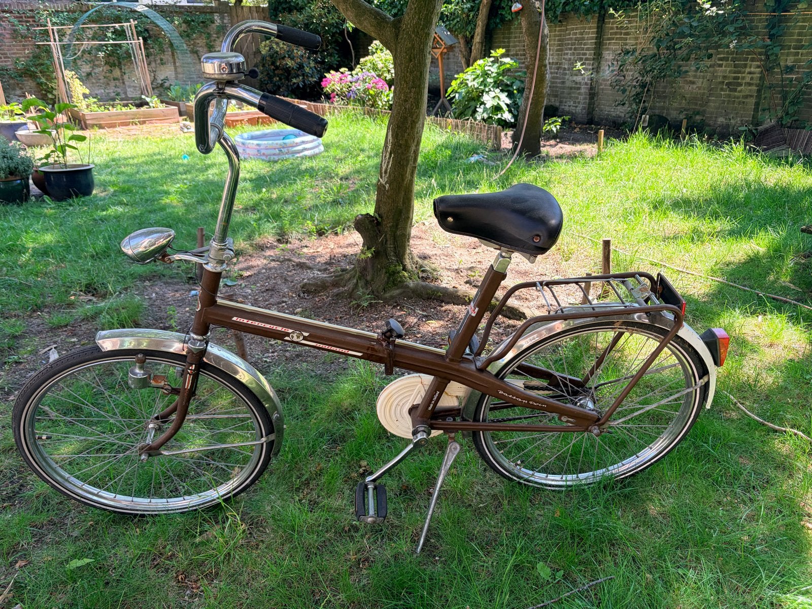 Vintage Batavus Intercycle Holland vouwfiets, Ophalen, 20 inch of meer, Gebruikt, Velgrem