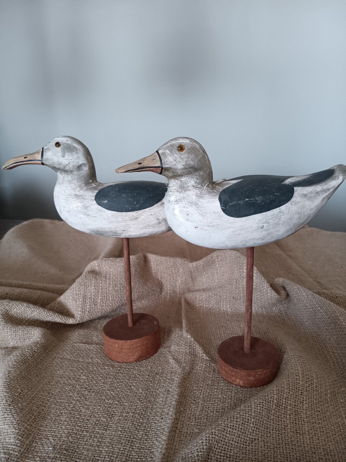 2 brocante meeuwen, Ophalen of Verzenden