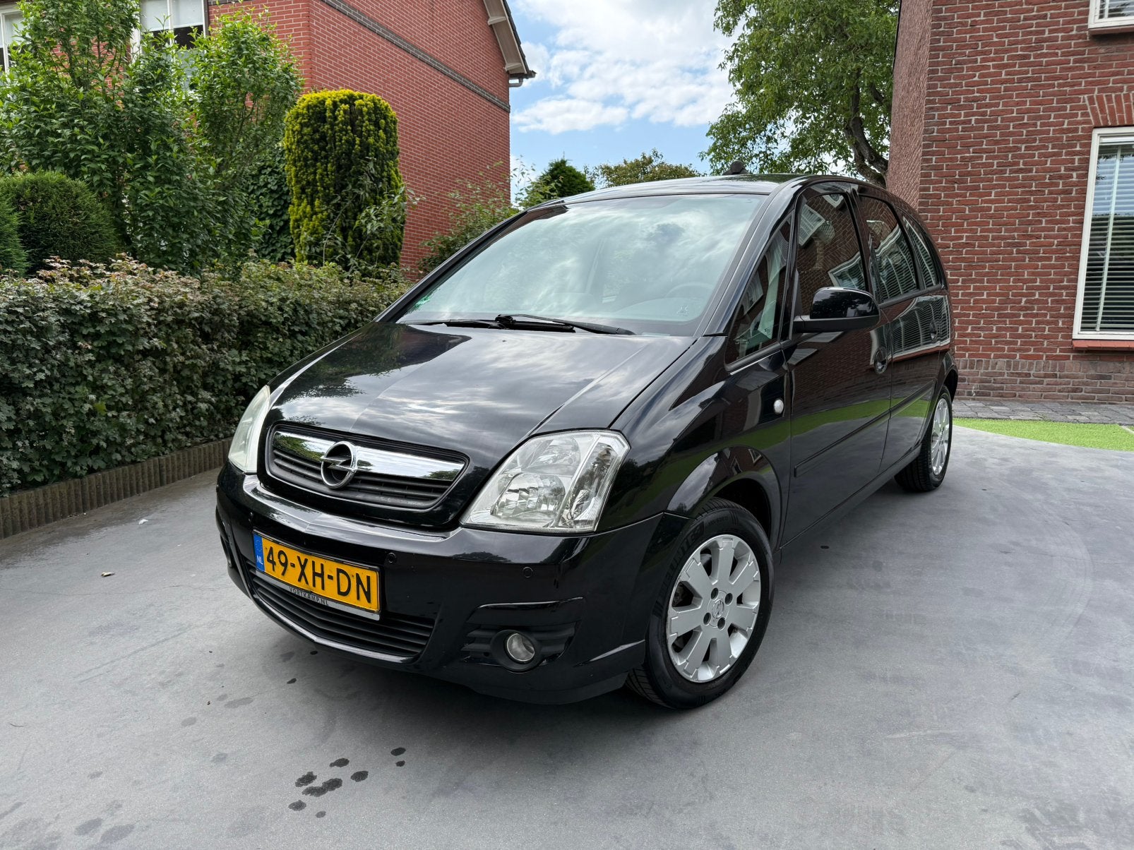 Opel Meriva 1.6 16V 77KW Easytronic 2007 Zwart, Auto's, Opel, Particulier, Meriva, Benzine, D, MPV, Automaat, Origineel Nederlands