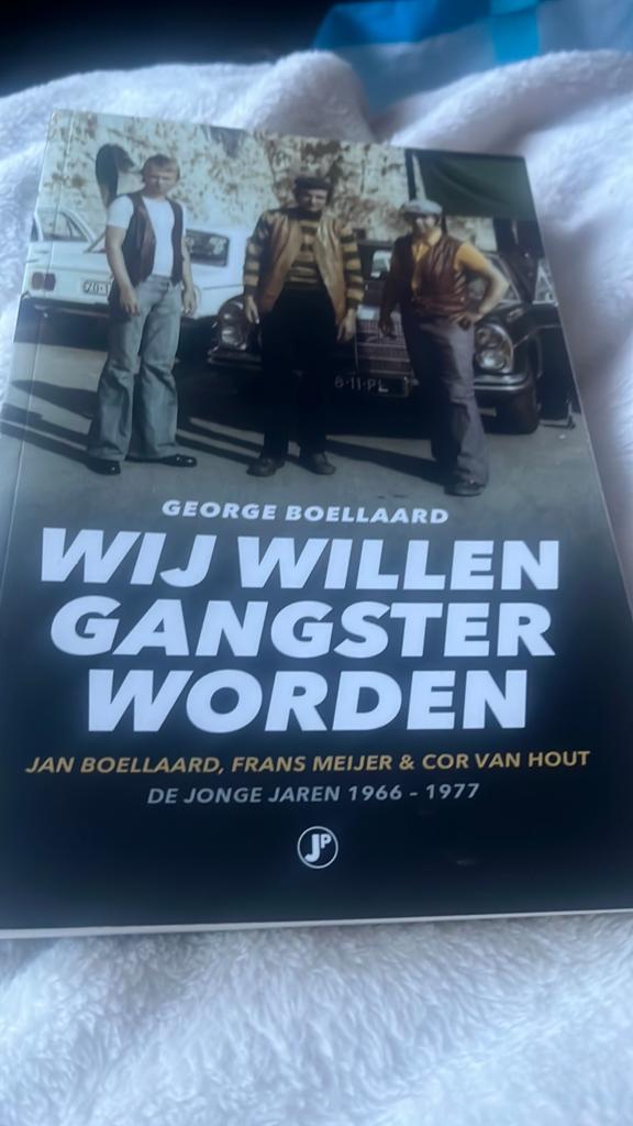 George Boellaard - Wij willen gangster worden, Ophalen of Verzenden, Zo goed als nieuw, George Boellaard