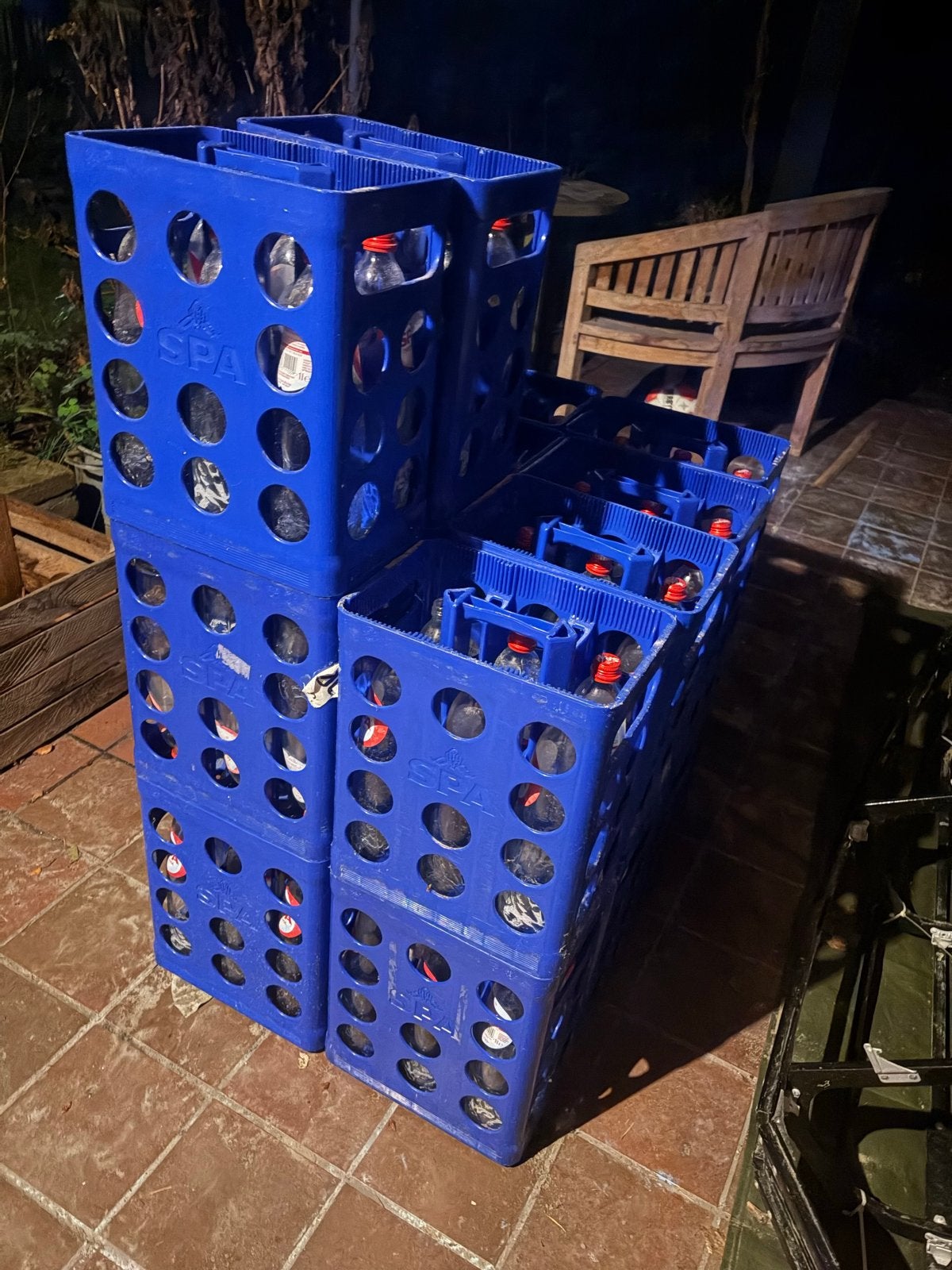 Lege kratten spa 18 stuks, Ophalen of Verzenden, Nieuw, Krat, Minder dan 35 cm