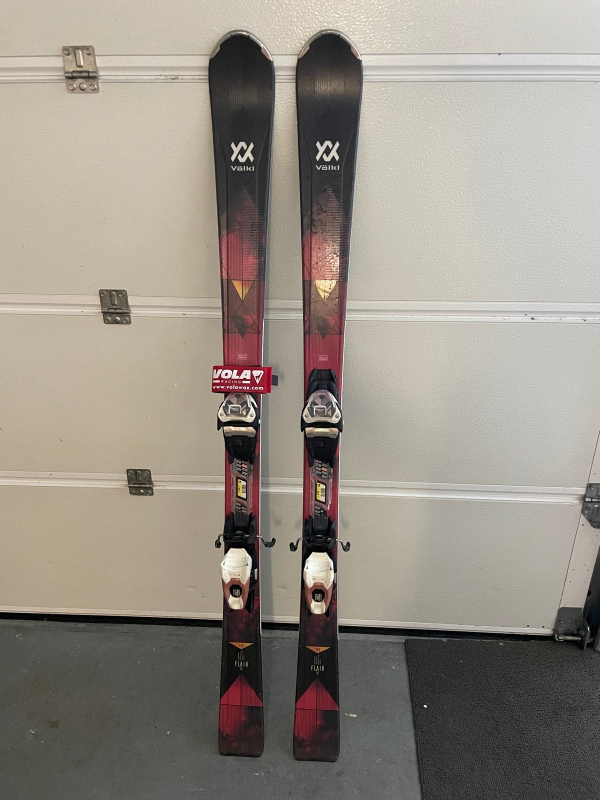Volkl Flair 147cm ski's - Perfect voor de beginnende skiër, Overige merken, 140 tot 160 cm, Gebruikt, Ophalen of Verzenden