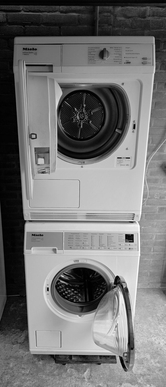 Foto 3 van Miele SoftCare 8kg wasmachine & condensdroger set