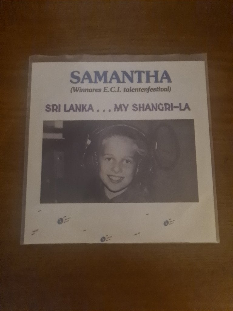 Samantha, Ophalen of Verzenden, Zo goed als nieuw, 7 inch, Levenslied of Smartlap