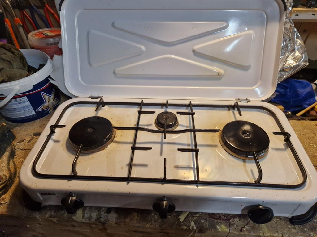 camping gasstel, Caravans en Kamperen, Caravan accessoires, Gebruikt, Ophalen