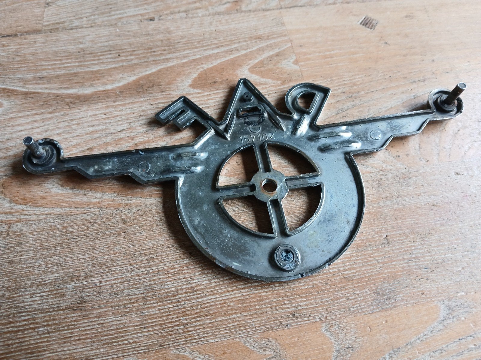 Daf vrachtwagen embleem verenpakket Kikker Daf, Ophalen of Verzenden, Gebruikt, Auto's