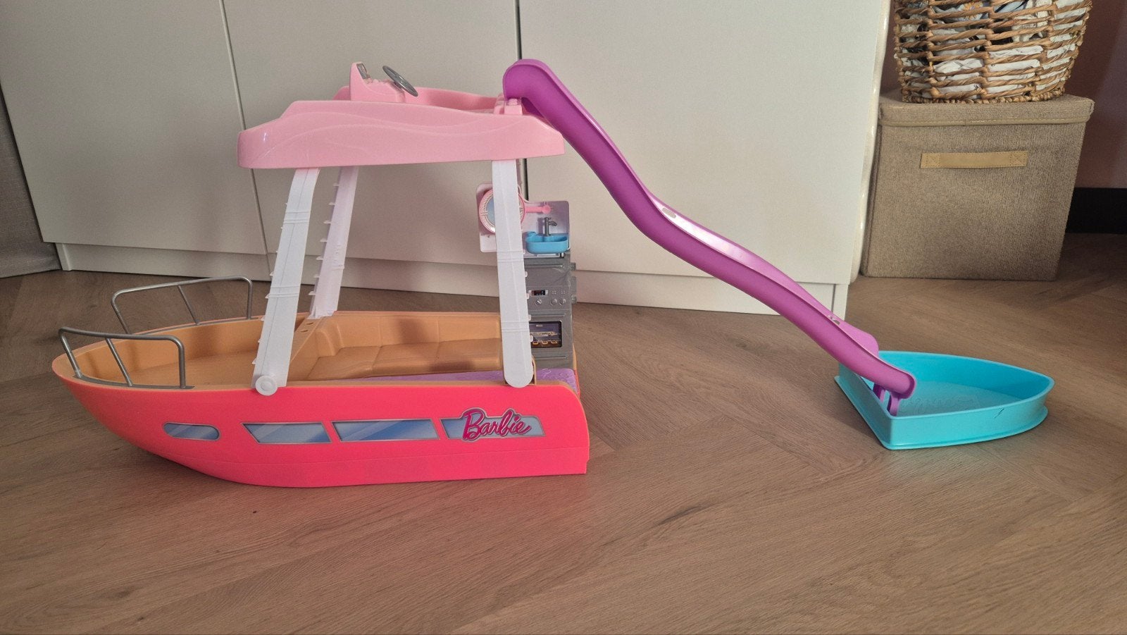 Barbie boot met glijbaan, Ophalen of Verzenden
