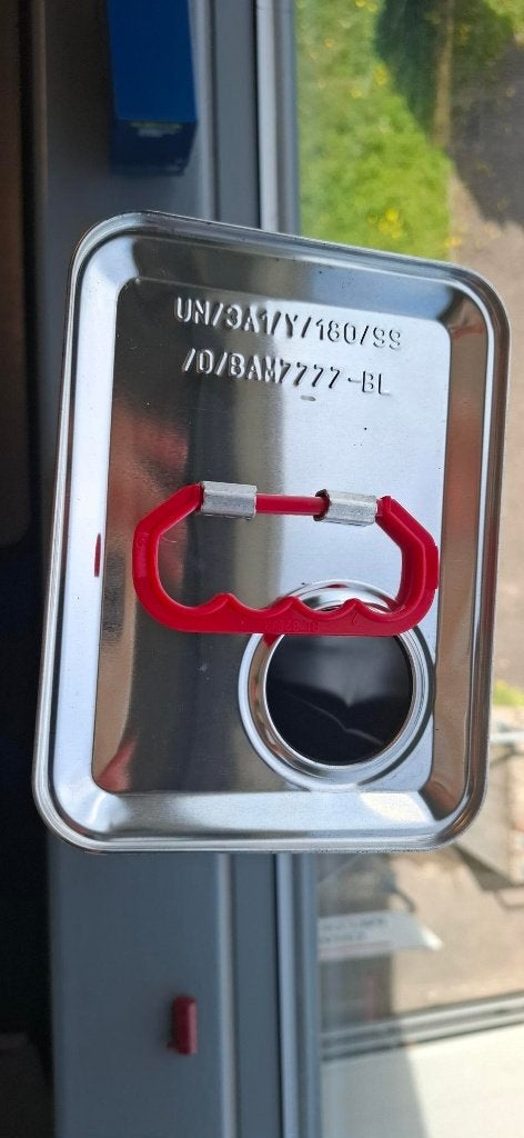 Metalen blikken - ongebruikt, als nieuw - 6l., Ophalen