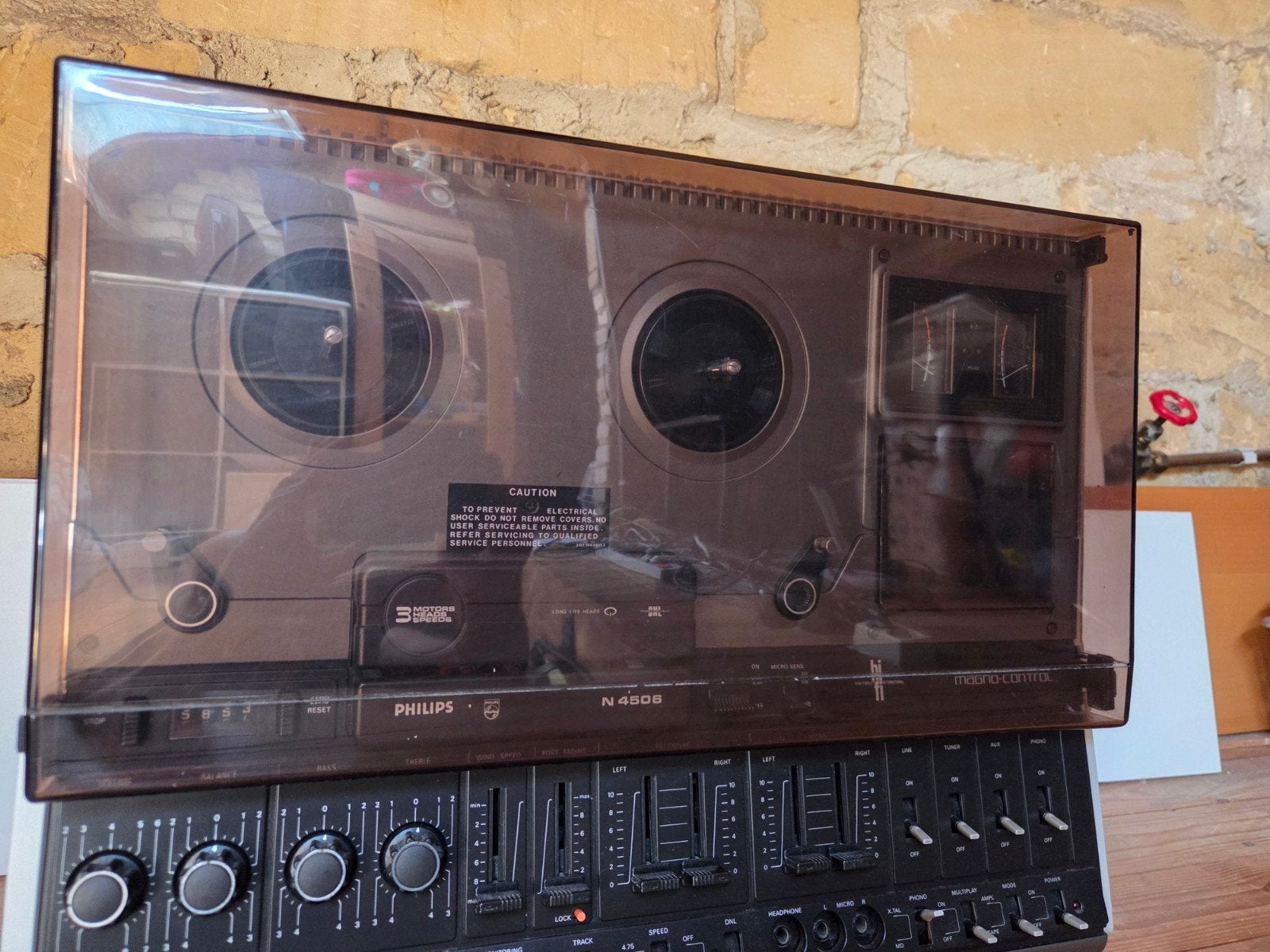 Philips N4506, Audio, Tv en Foto, Bandrecorders, Ophalen, Bandrecorder, Met banden