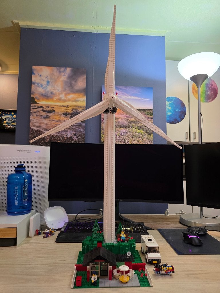 Lego 10268 - Vestas Wind Turbine, Lego, Ophalen of Verzenden, Zo goed als nieuw, Compleet