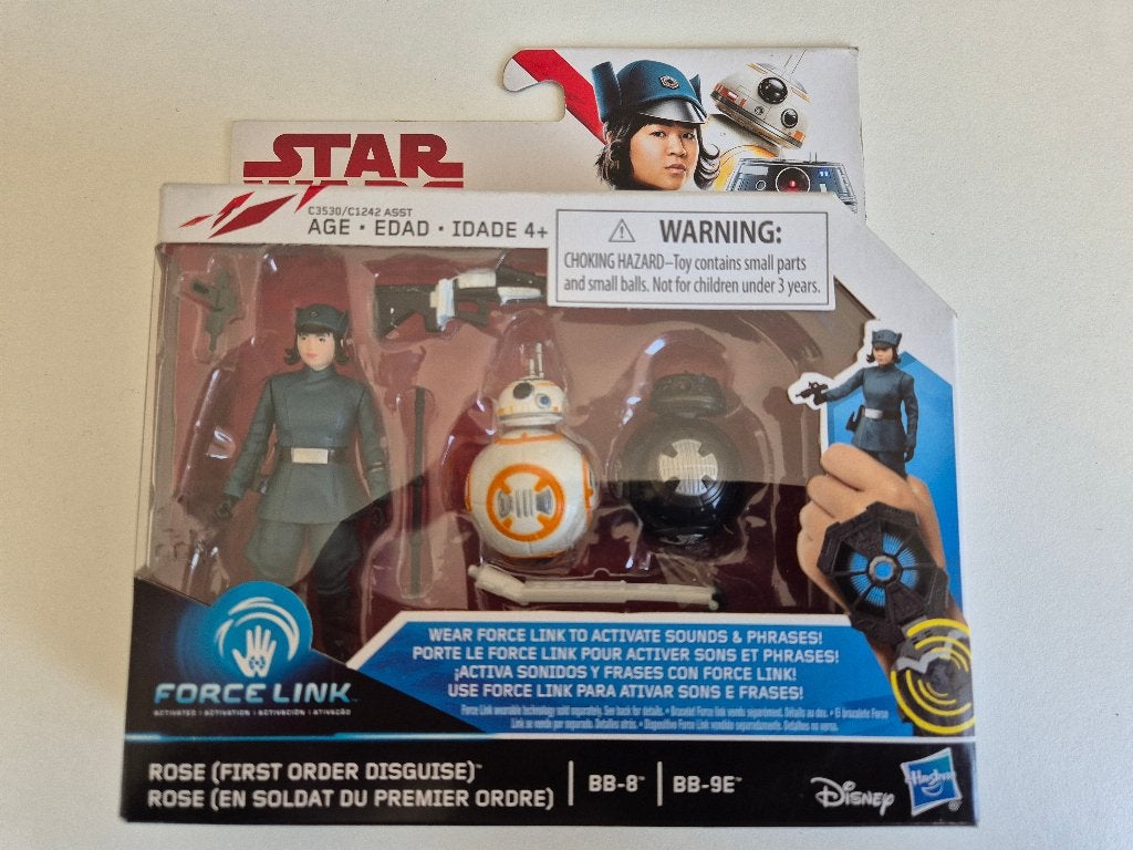 Star Wars Force Link 1.0 Rose, BB-8 & BB-9E, Verzamelen, Star Wars, Ophalen of Verzenden, Nieuw, Actiefiguurtje