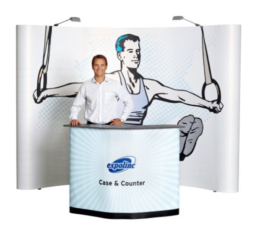 Presentatiew wand van Expolink, Ophalen, Zo goed als nieuw