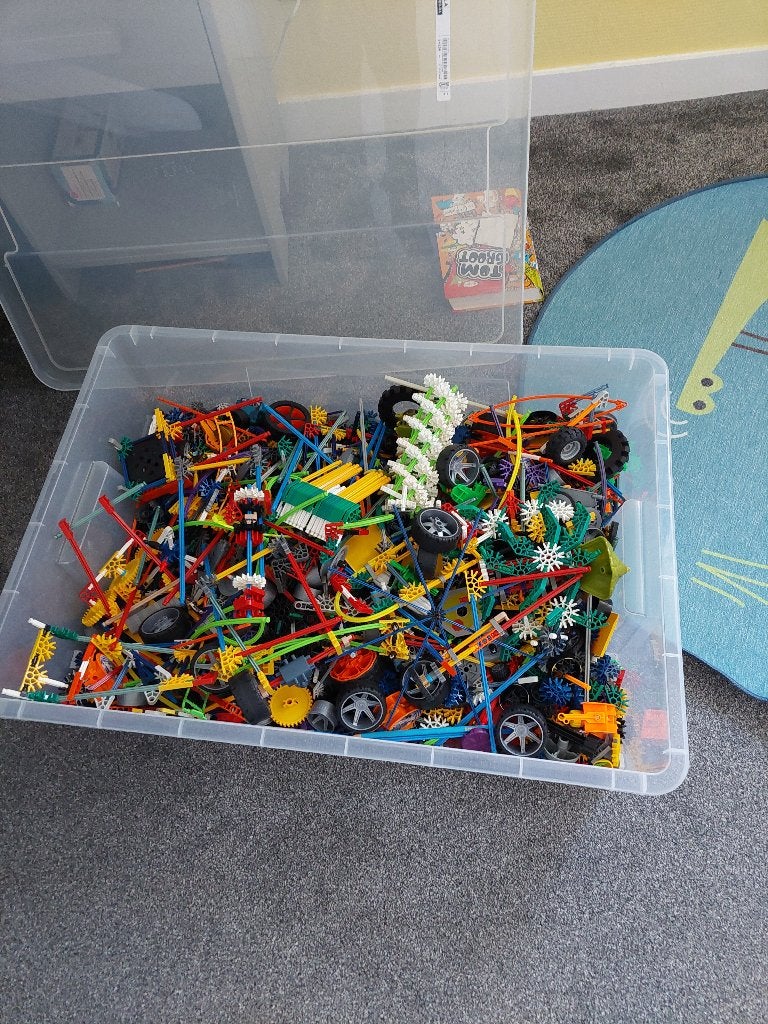 Heel veel knex, k'nex, Kinderen en Baby's, Ophalen of Verzenden, Zo goed als nieuw, Bouwen