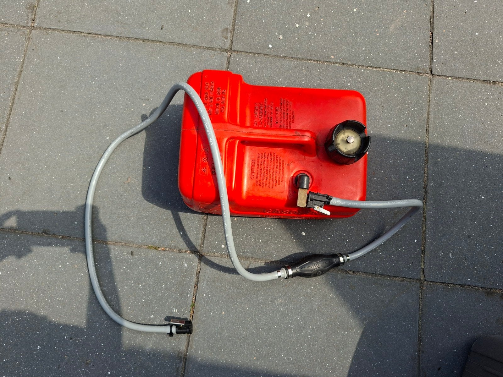 Scepter Benzine tank, Watersport en Boten, Bootonderdelen, Ophalen, Zo goed als nieuw, Motor en Techniek, Motorboot