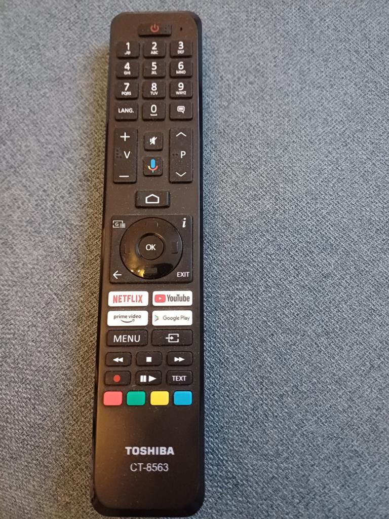 Toshiba CT-8563 Afstandsbediening voor Smart TV, Ophalen of Verzenden, Zo goed als nieuw, Origineel, Tv