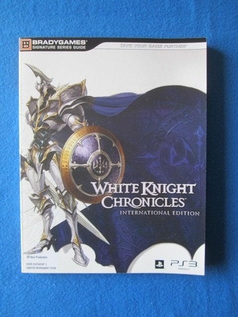 White Knight Chronicles strategy guide hintboek (PS3), 1 speler, Ophalen of Verzenden, Zo goed als nieuw, Role Playing Game (Rpg)